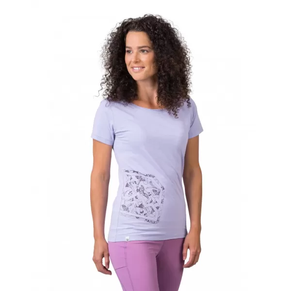  Dámské triko HANNAH ZOEY II PURPLE HEATHER 