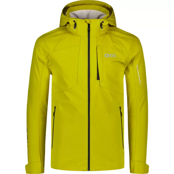  Pánská softshellová bunda NORDBLANC LORD NBSSM8007 ŽLUTÁ 