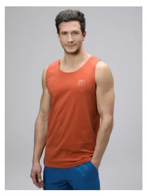 Pánské tílko LOAP BEVON CLM2419 ORANŽOVÁ