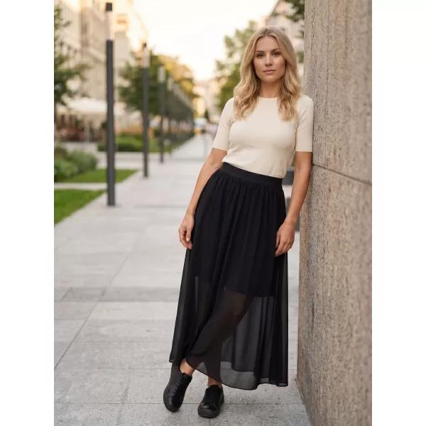  Dámská sukně SAM 73 EVELINA WZ 870 ČERNÁ 