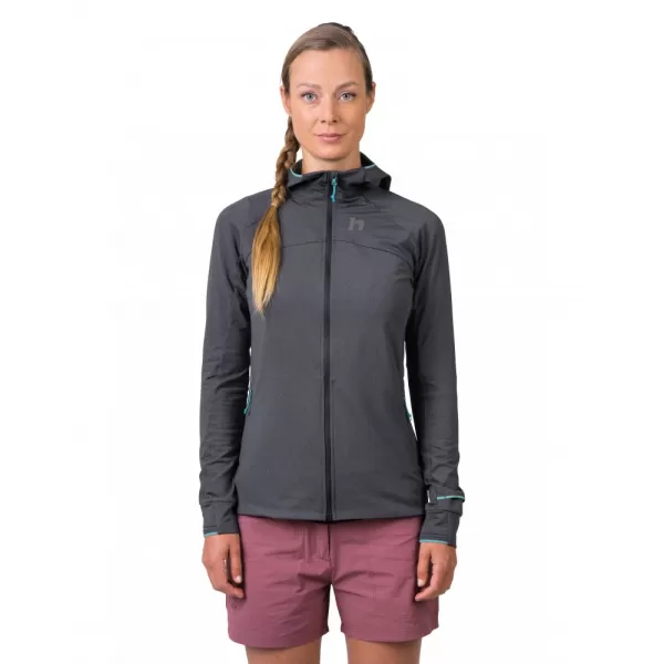  Dámská mikina HANNAH ELI HOODY ANTHRACITE MEL 