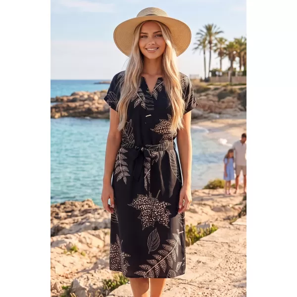  Dámské šaty KIXMI SOFIA ČERNÁ 