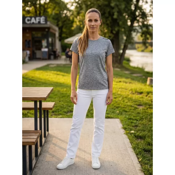  Dámské triko SAM 73 DAFNE WT 922 ČERNÁ S MELÍREM 