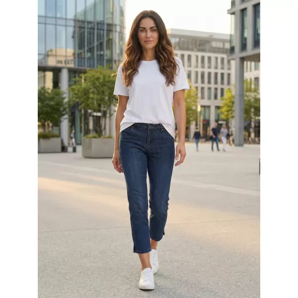  Dámské 3/4 kalhoty SAM 73 ANTONELLA WK 813 TMAVÁ DENIM 
