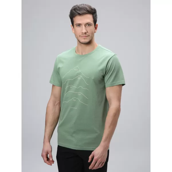  Pánské triko LOAP BETLER CLM2416 ZELENÁ 