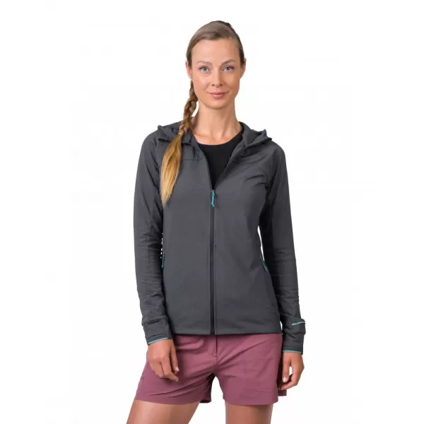  Dámská mikina HANNAH ELI HOODY ANTHRACITE MEL 