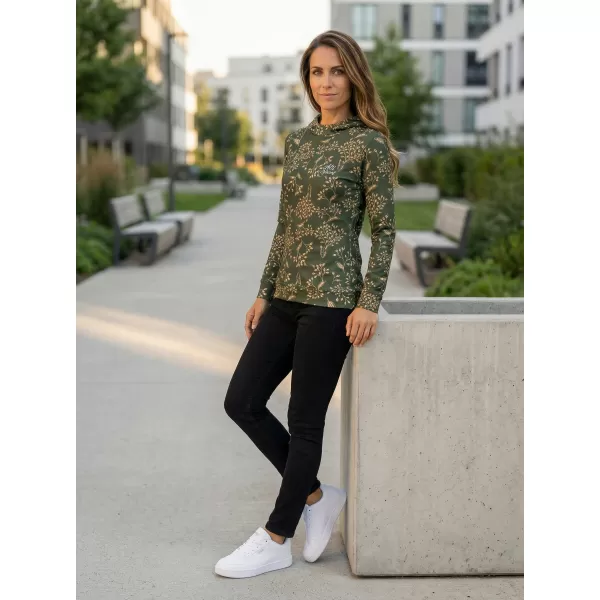  Dámská funkční mikina premium ALTISPORT VOJ/ALW025MI01 MILITARY 