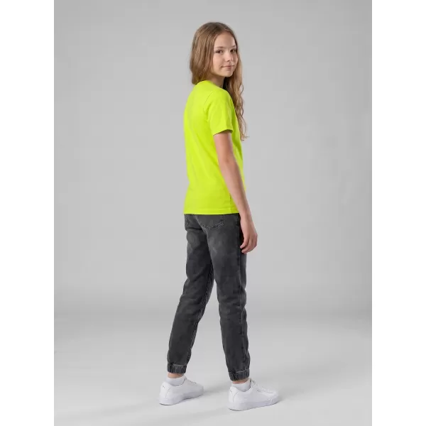  Dětské triko ALTISPORT NoPrint NP/ALK531 LIMETKOVÁ 