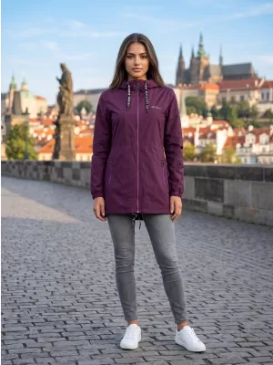 Dámský kabát ALTISPORT CHELSIE FIALOVÁ