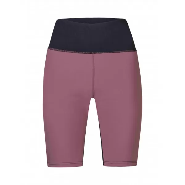  Dámské krátké legíny HANNAH LIS PRO ANTHRACITE/ROAN ROUGE 