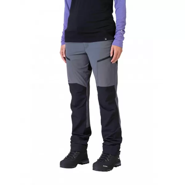  Dámské kalhoty HANNAH TORGA GRAY PINSTRIPE/ANTHRACITE 
