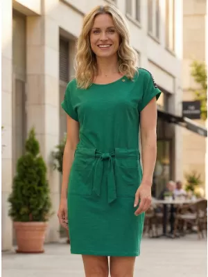 Dámské šaty ALTISPORT CETTA ZELENÁ