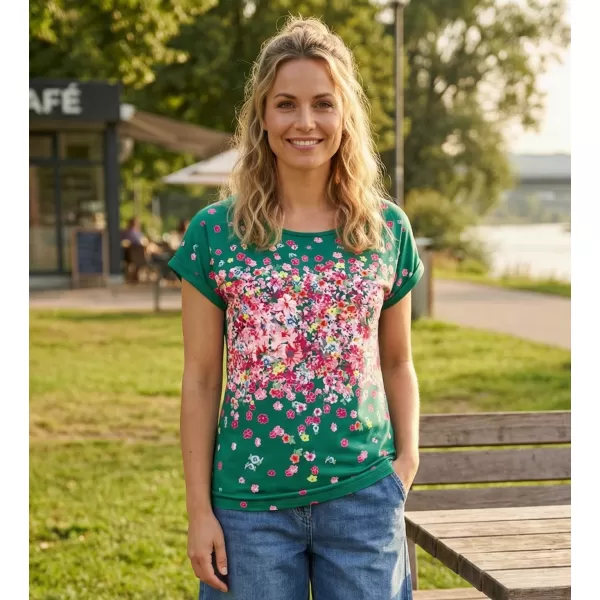  Dámské triko KIXMI SAMANTHA ZELENÁ 