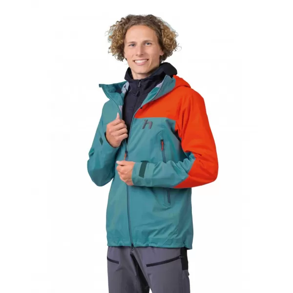 Pánská bunda HANNAH NEXUS BRITTANY BLUE/SPICY ORANGE 