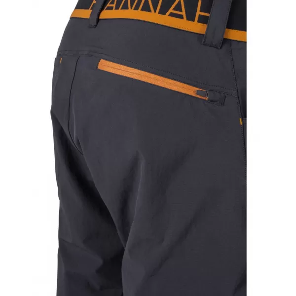  Pánské kraťasy HANNAH NAIRI II ANTHRACITE/ORANGE 