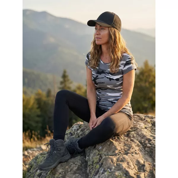  Dámské triko ALTISPORT NoPrint NP/ALW22C CAMOUFLAGE GRAY 