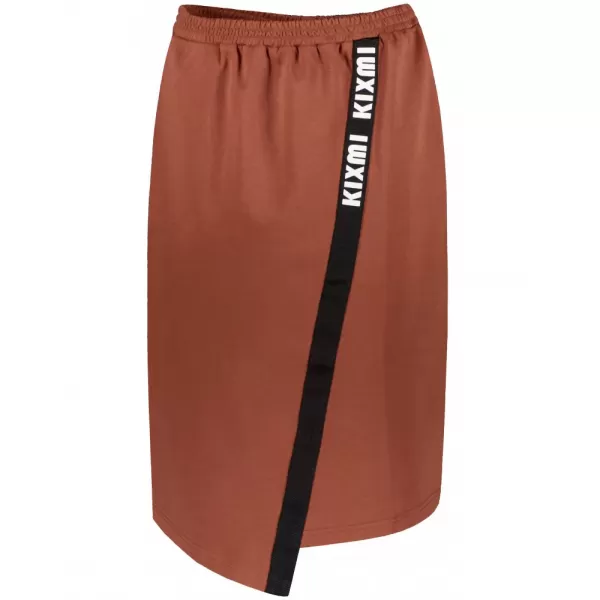  Dámská sukně KIXMI SIBILA HNĚDÁ 