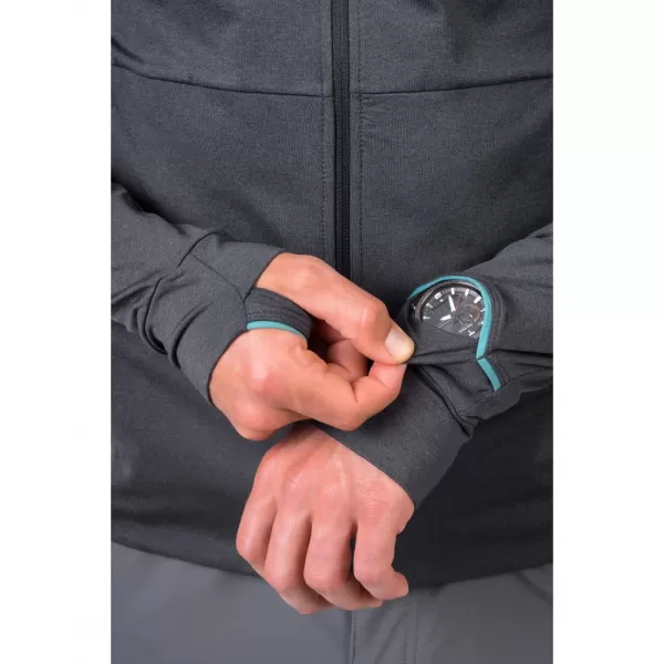  Pánská mikina HANNAH ETHAN HOODY ANTHRACITE MEL 