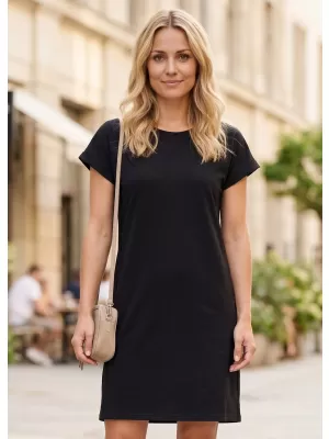 Dámské šaty SAM 73 REBECA WZ 863 ČERNÁ