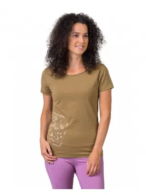 Dámské triko HANNAH ZOEY II DULL GOLD