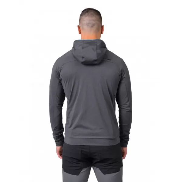  Pánská mikina HANNAH ETHAN HOODY ANTHRACITE MEL 