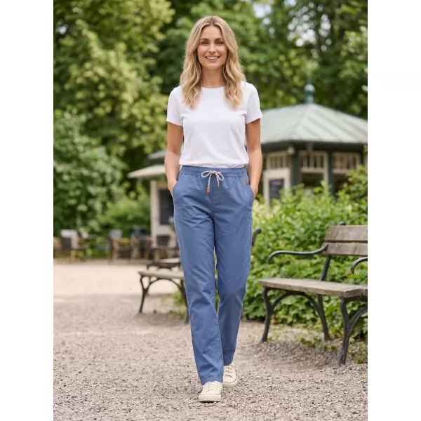  Dámské kalhoty SAM 73 AMALIA WK 810 STŘEDNÍ MODRÁ 