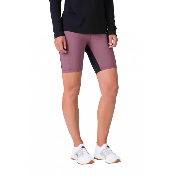  Dámské krátké legíny HANNAH LIS PRO ANTHRACITE/ROAN ROUGE 
