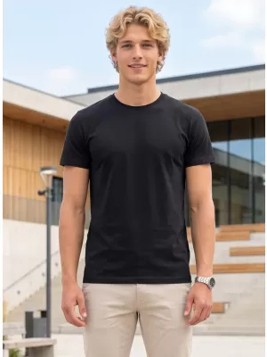 Pánské triko ALTISPORT NoPrint NP/ALM921 ČERNÁ