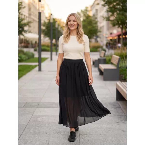  Dámská sukně SAM 73 EVELINA WZ 870 ČERNÁ 