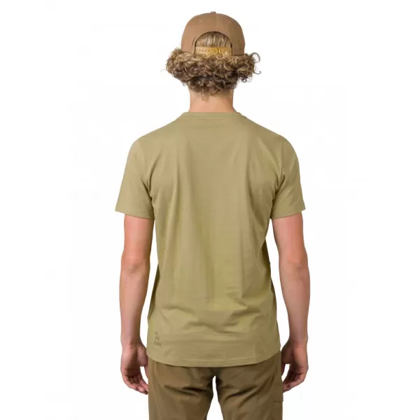  Pánské triko HANNAH MIKO KHAKI/ANTHRACITE 
