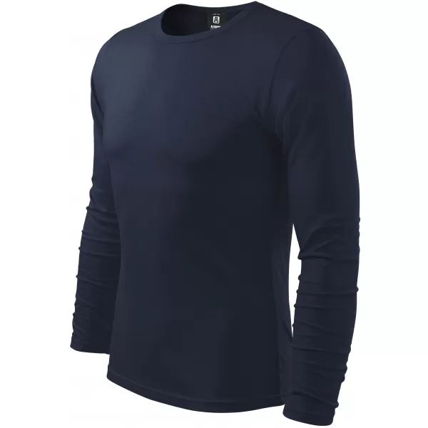  Pánské triko s dlouhým rukávem ALTISPORT NoPrint NP/ALM911 NÁMOŘNÍ MODRÁ 