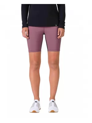 Dámské krátké legíny HANNAH LIS PRO ANTHRACITE/ROAN ROUGE