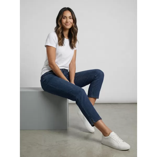  Dámské 3/4 kalhoty SAM 73 ANTONELLA WK 813 TMAVÁ DENIM 