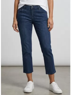 Dámské 3/4 kalhoty SAM 73 ANTONELLA WK 813 TMAVÁ DENIM