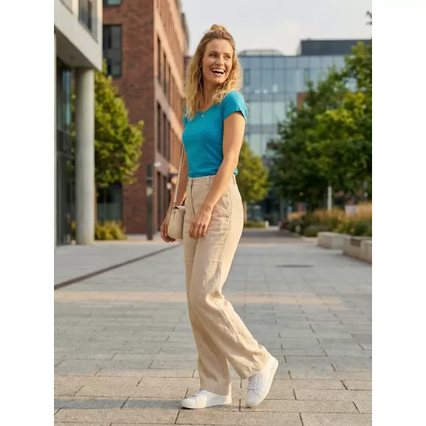  Dámské triko ALTISPORT NoPrint NP/ALW221 TYRKYSOVÁ 