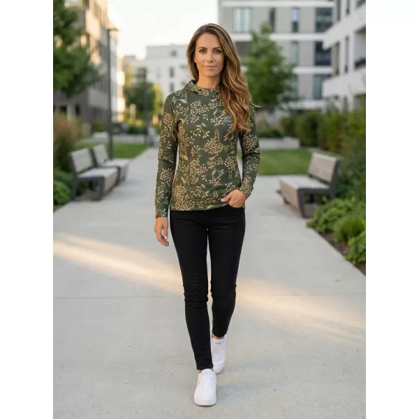  Dámská funkční mikina premium ALTISPORT VOJ/ALW025MI01 MILITARY 