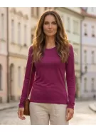 Dámské triko s dlouhým rukávem ALTISPORT NoPrint NP/ALW931 FUCHSIOVÁ