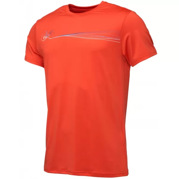  Pánské triko LOAP MYDAR TLM2403 ORANŽOVÁ 