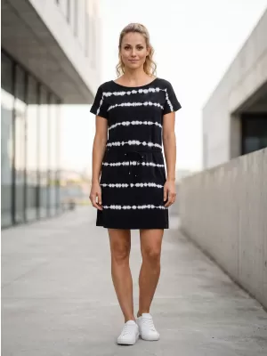Dámské šaty SAM 73 RAQUEL WZ 864 ČERNÁ