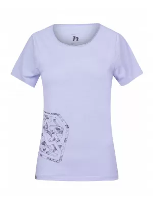 Dámské triko HANNAH ZOEY II PURPLE HEATHER