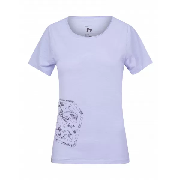  Dámské triko HANNAH ZOEY II PURPLE HEATHER 