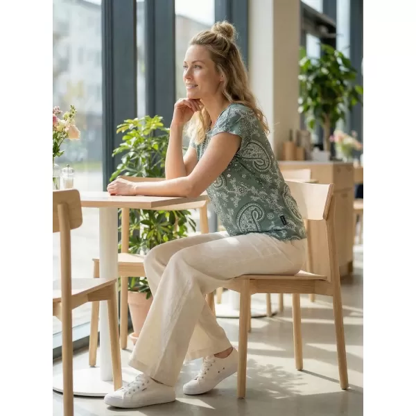  Dámské triko SAM 73 MARGARITA WT 903 ZELENOŠEDÁ 