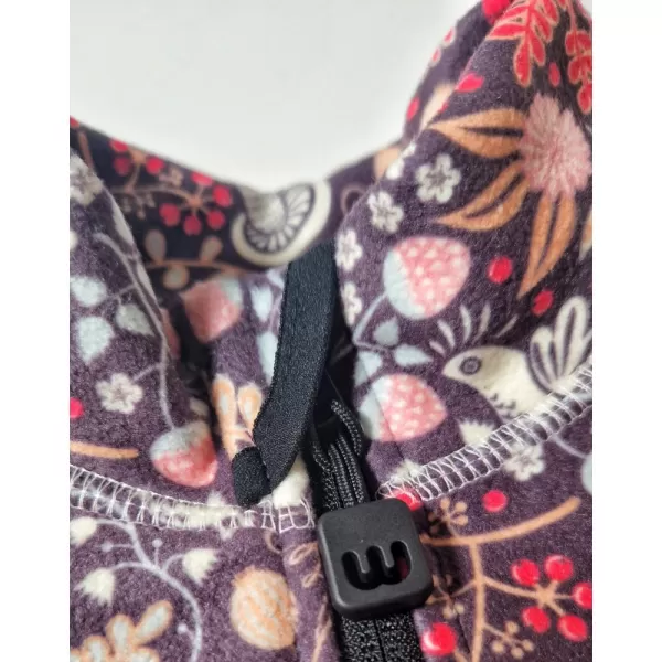  Dětská fleecová mikina WAMU SOVA FIALOVÁ 