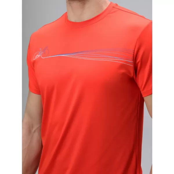  Pánské triko LOAP MYDAR TLM2403 ORANŽOVÁ 