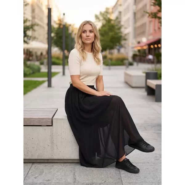  Dámská sukně SAM 73 EVELINA WZ 870 ČERNÁ 