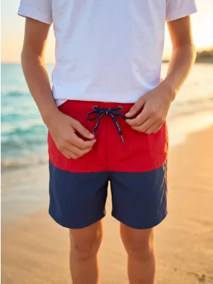Chlapecké šortky SAM 73 YODA KS 515 ČERVENÁ