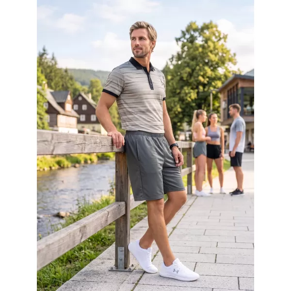  Pánské funkční kraťasy premium ALTISPORT VOJ/ALM013KRA01 ŠEDÁ 