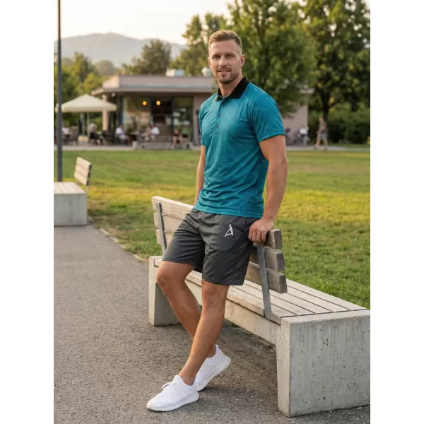  Pánské funkční kraťasy premium ALTISPORT VOJ/ALM013KRA01 ŠEDÁ 