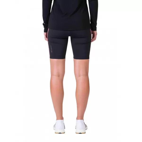 Dámské krátké legíny HANNAH LIS PRO ANTHRACITE/ROAN ROUGE 