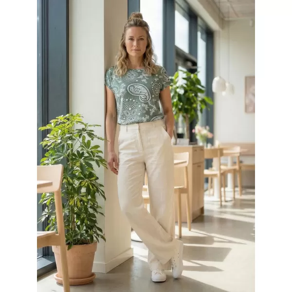  Dámské triko SAM 73 MARGARITA WT 903 ZELENOŠEDÁ 
